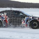 bmw m3 test mule winter test 7