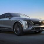 cadillac lyriq v electric suv front
