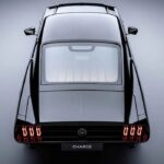 electric muscle car charge rear