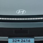 ioniq9 design digital pattern lighting and small cube led headlamp