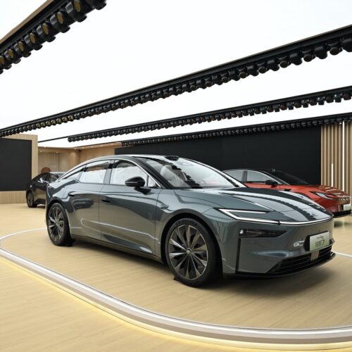 toyota bz7 electric sedan unveiled with flagship size and styling packs avalon ev vibes 13 72
