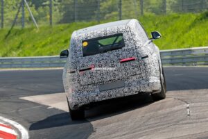 2026 genesis gv90 three row luxury electric suv caught lapping the nurburgring in anger 12 39