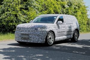 2026 genesis gv90 three row luxury electric suv caught lapping the nurburgring in anger 15 30