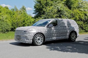 2026 genesis gv90 three row luxury electric suv caught lapping the nurburgring in anger 16 29