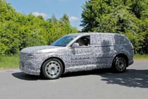 2026 genesis gv90 three row luxury electric suv caught lapping the nurburgring in anger 17 28