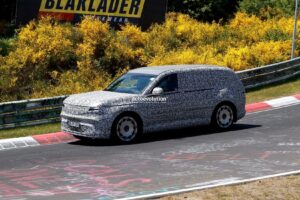 2026 genesis gv90 three row luxury electric suv caught lapping the nurburgring in anger 32 17