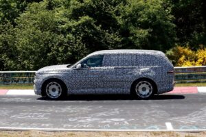 2026 genesis gv90 three row luxury electric suv caught lapping the nurburgring in anger 34 16