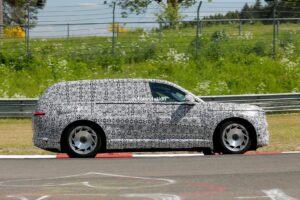 2026 genesis gv90 three row luxury electric suv caught lapping the nurburgring in anger 7 36