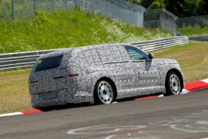 2026 genesis gv90 three row luxury electric suv caught lapping the nurburgring in anger 9 32