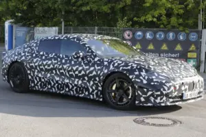 Mercedes AMG GT 4 Door EV spy shots 3 2