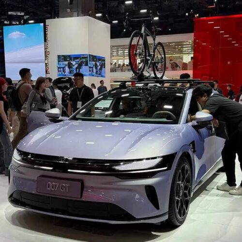 Shanghai Auto Show ZEEKR 007 gT 3
