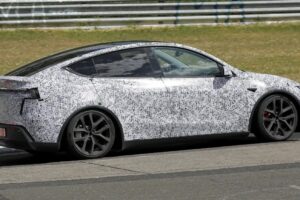 Tesla Model Y Performance dynamic rear angled zqpq5d 3