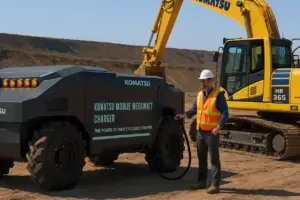 komatsu mobile charger AI 2