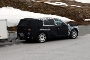 2026 genesis gv90 rocks triangular illuminated grille in new spy photos 8 4