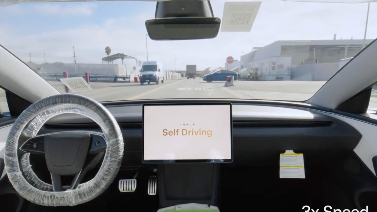 Tesla Self driving Fremont factory 6