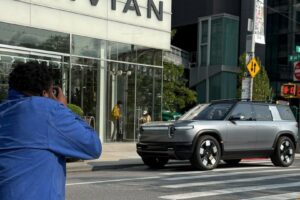 rivian r2 prototype spotted in new york shows little progress from last year 252410 1 2