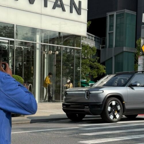 rivian r2 prototype spotted in new york shows little progress from last year 252410 1 6