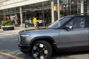rivian r2 prototype spotted in new york shows little progress from last year 2 3