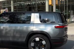 rivian r2 prototype spotted in new york shows little progress from last year 3 4