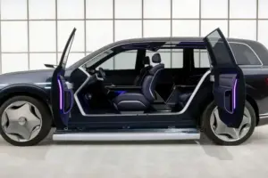 Genesis GV90 ultra luxury SUV side 3