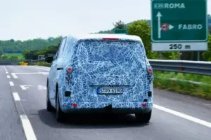 Mercedes Benz electric van VLE driving test 3 3