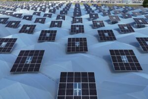 hail protection system with integrated solar panels at kia s georgia factory 2
