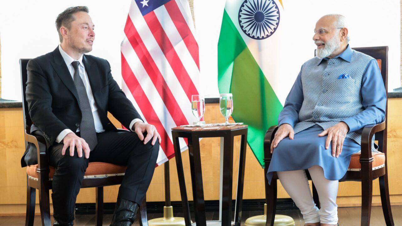 tesla elon musk india narendra modi scaled 1 8