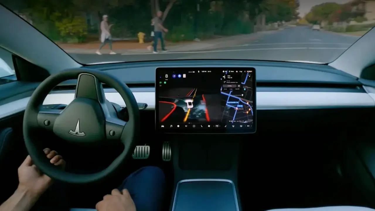 Tesla Full Self Driving Beta Hero 3