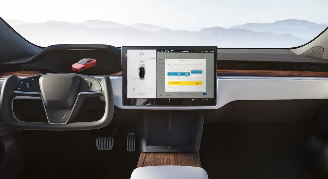 Tesla Software Update Interior 2.0 21