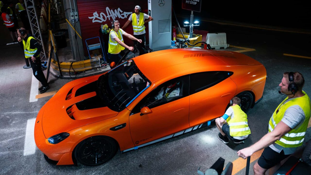 mercedes amg gt xx concept smashes several distance records for evs 12 20