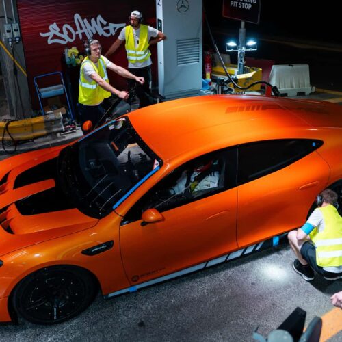 mercedes amg gt xx concept smashes several distance records for evs 12 5