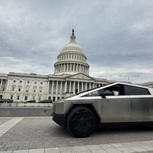 tesla cybertruck capitol 23