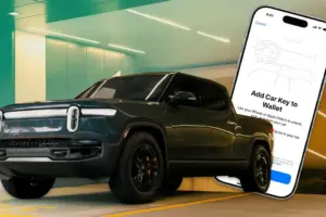 rivian r1t apple car key hero 2