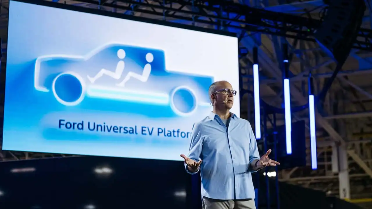doug field at ford s ev event in louisville kentucky 1