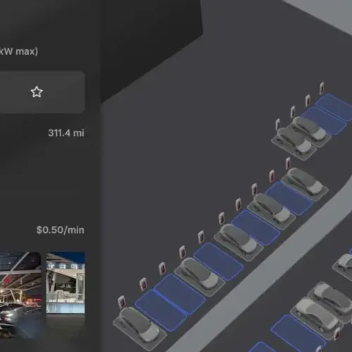 tesla supercharger site map holiday update 7