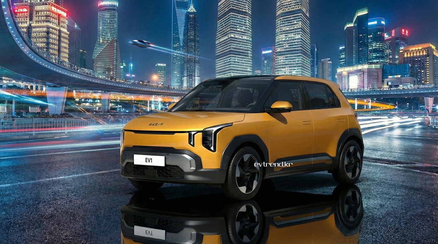 기아 EV1 나오나… 저가형 전기 시티카 검토 kia EV1 Front 1