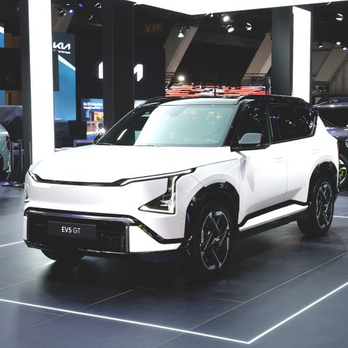kia ev5 gt snow white pearl motorshow static hires 03 3
