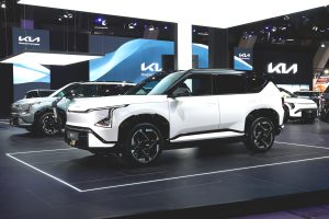 kia ev5 gt snow white pearl motorshow static hires 05 27