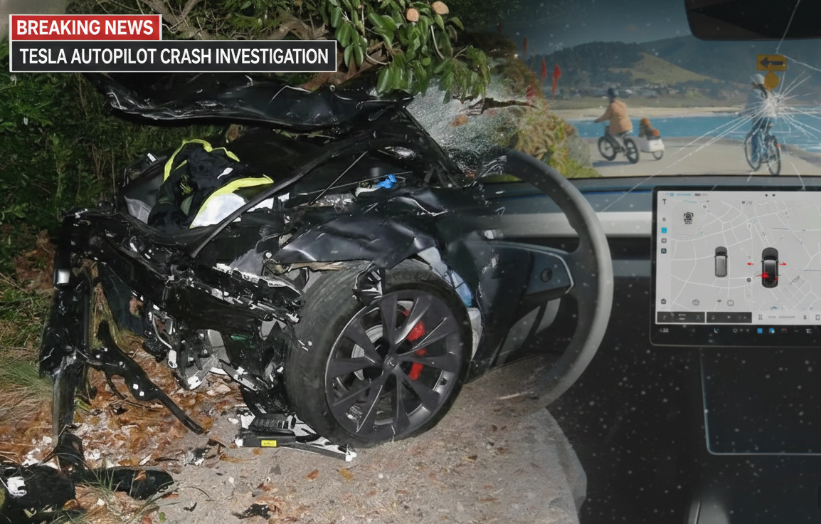 테슬라 오토파일럿 사망사고 배상금 3,500억 원 확정…법원, 평결 무효 신청 기각 tesla autopilot crash e1754303018330112 1