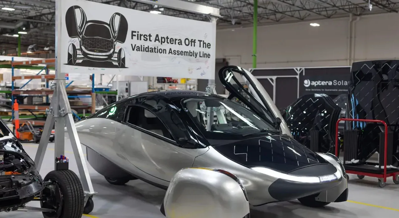 태양광 전기차 스타트업 앱테라, 워런트 행사로 121억 원 추가 확보 Aptera validation line 4