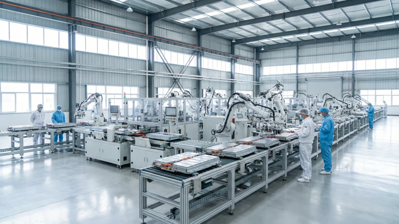 한 번 충전에 1,000km 전고체 배터리 현실로…폭스바겐 손잡은 고션, 양산 설계 마쳤다 gotion hefei battery manufacturing plant 1920x1080 1 3