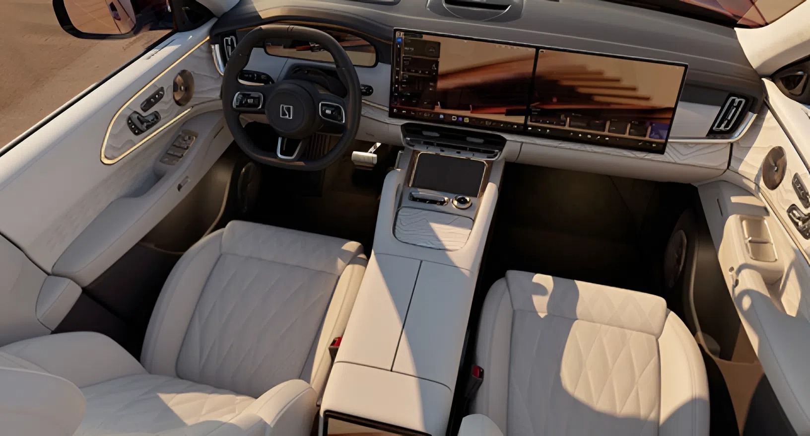 지커 8X, 실내 공개…1,381마력 PHEV 대형 SUV, 3월 16일 사전예약 돌입 지커 8X 실내 공개 5 1