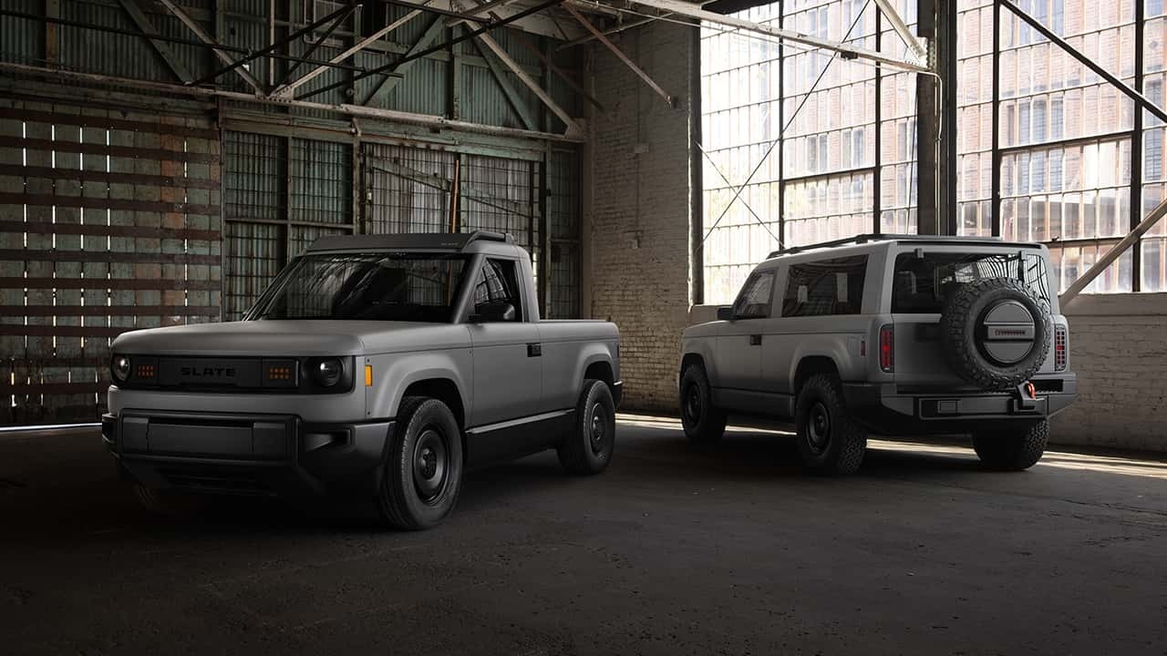 3000만 원대 전기 픽업… 슬레이트 오토, 9600억 추가 수혈로 양산 시동 imgi 155 embargo 4 24 10 20 pm et slate auto truck 1