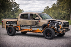 토요타, 픽업트럭 PHEV 특허 출원…타코마에 플러그인 달리나 2