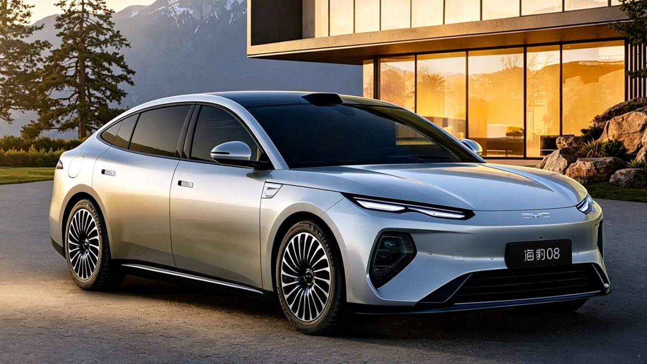 BYD 씰 08, 출시 임박…900km 전기 세단의 실체 1